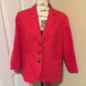- Per una woman blazer pure linen size 12
